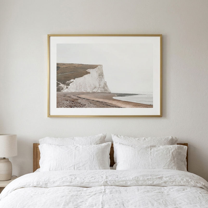 Seven Sisters Cliff Art Print