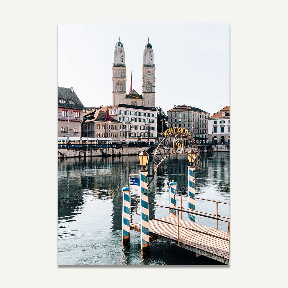Pier in Zurich