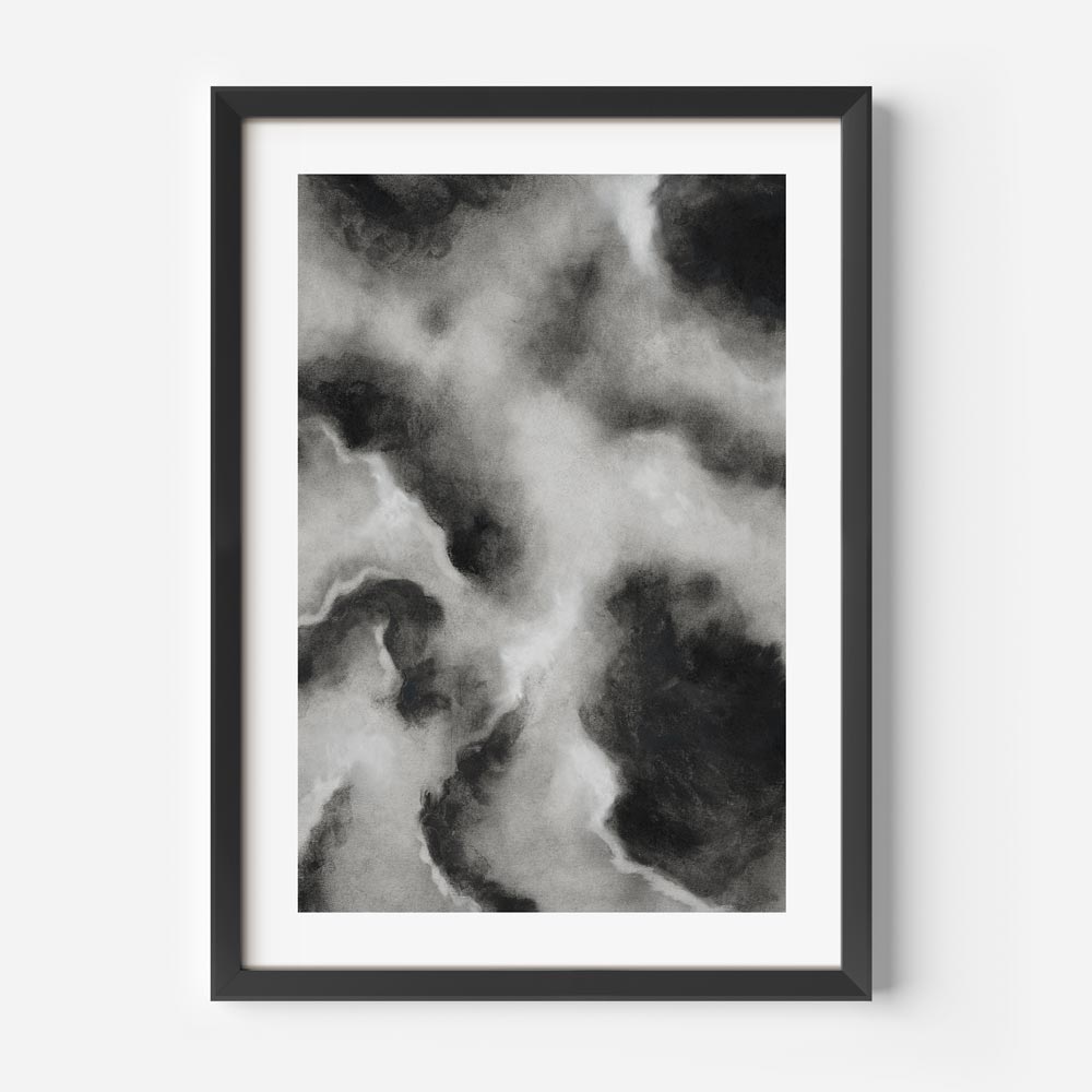 Cloud Ink Art Print