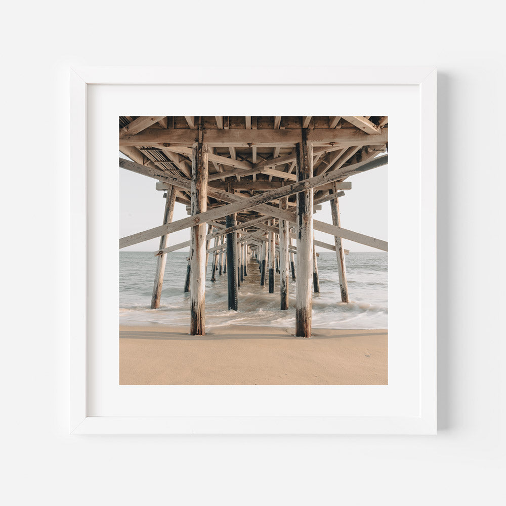 Under the Pier SQ Art Print