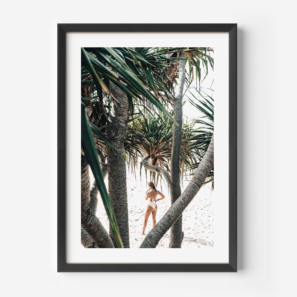 Sun-kissed Wategos Art Print