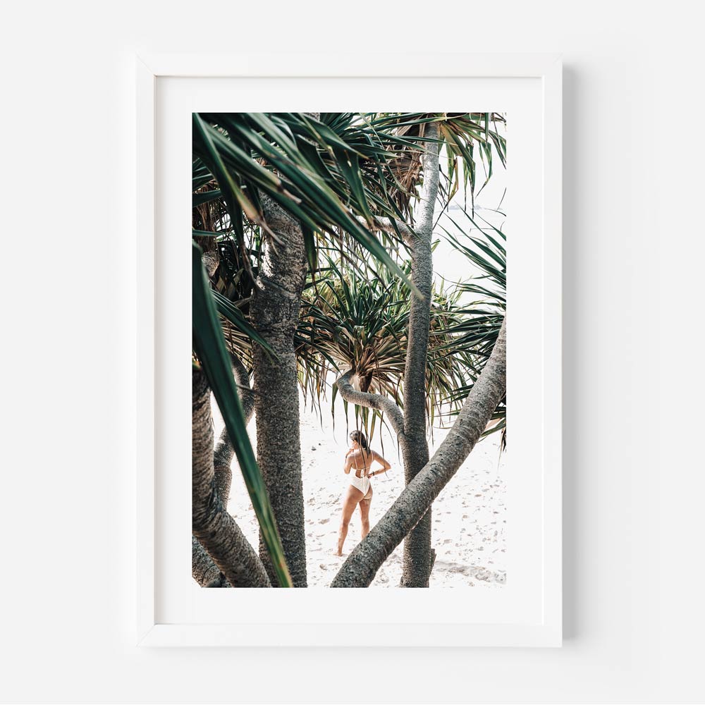Sun-kissed Wategos Art Print