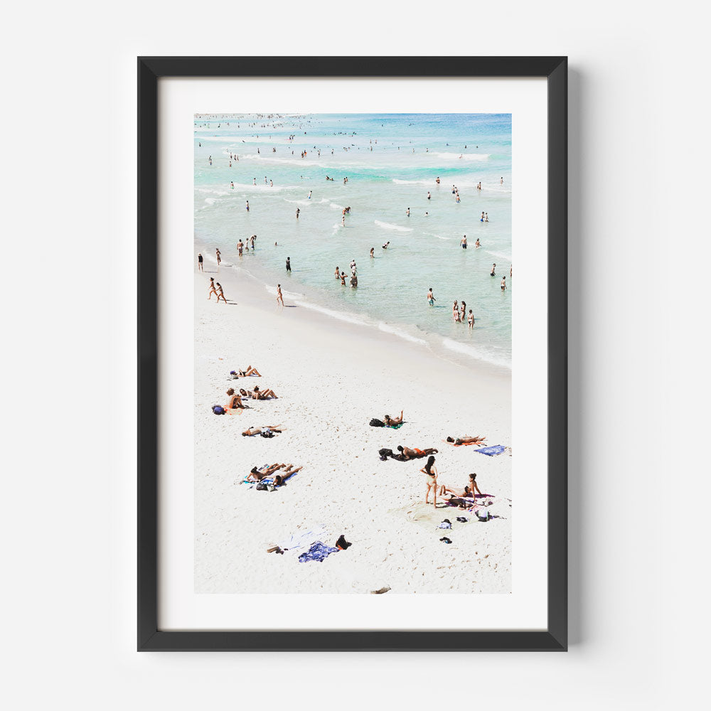 Beach Days Bondi Art Print