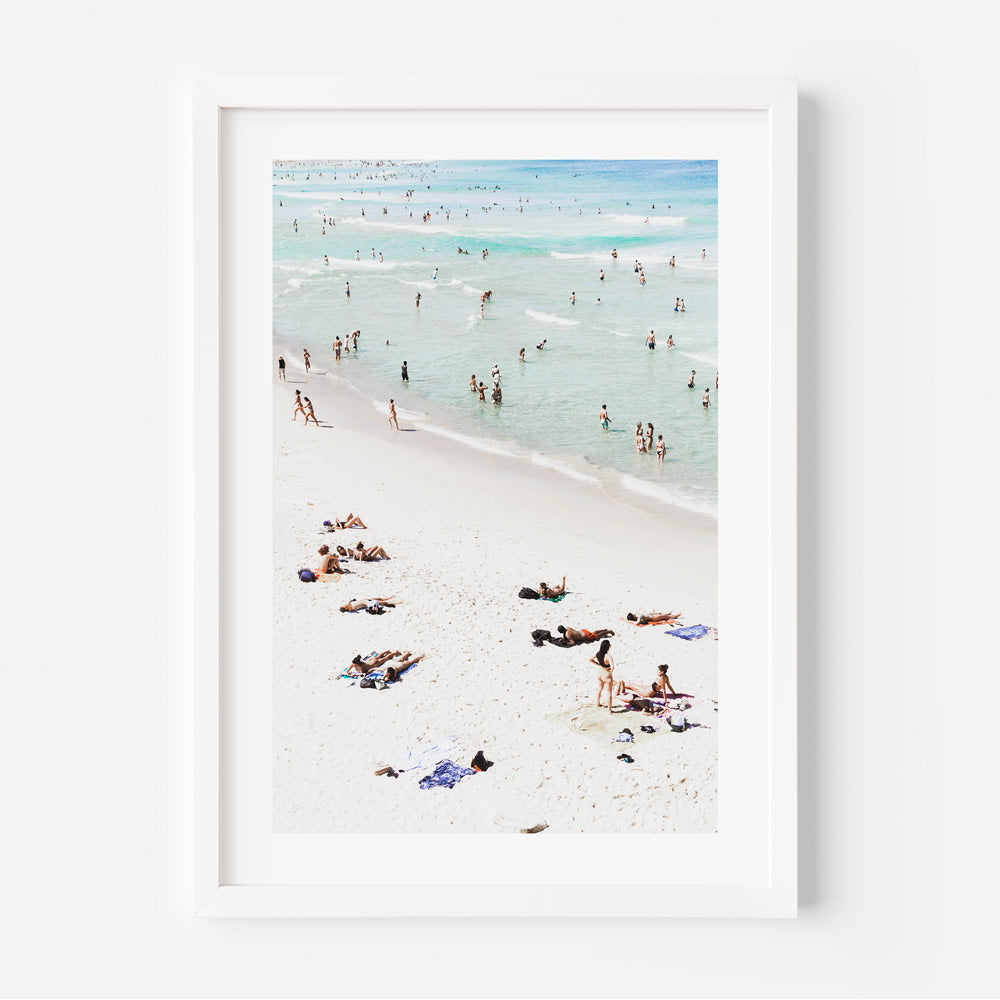 Beach Days Bondi Art Print