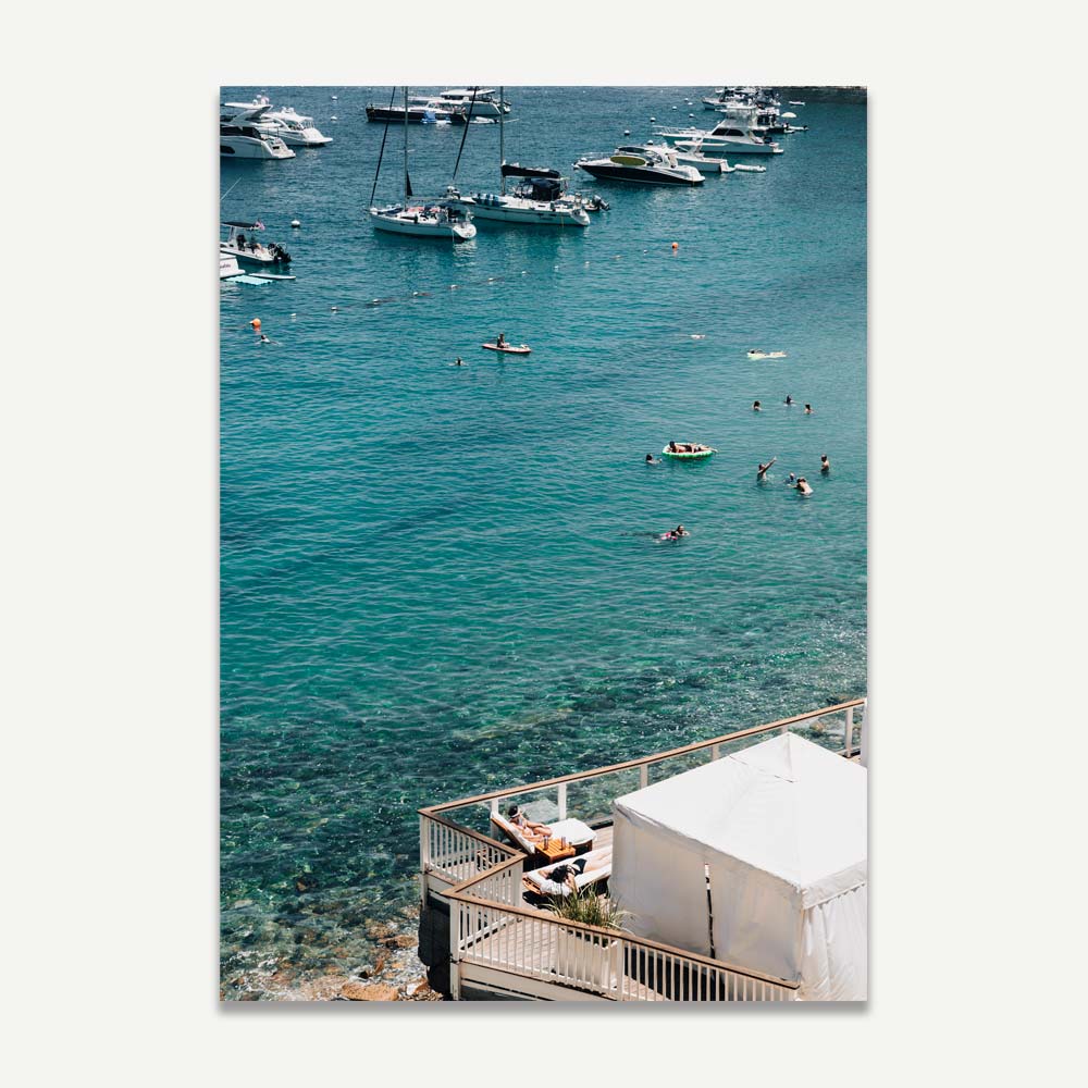 Catalina Bathers Art Print