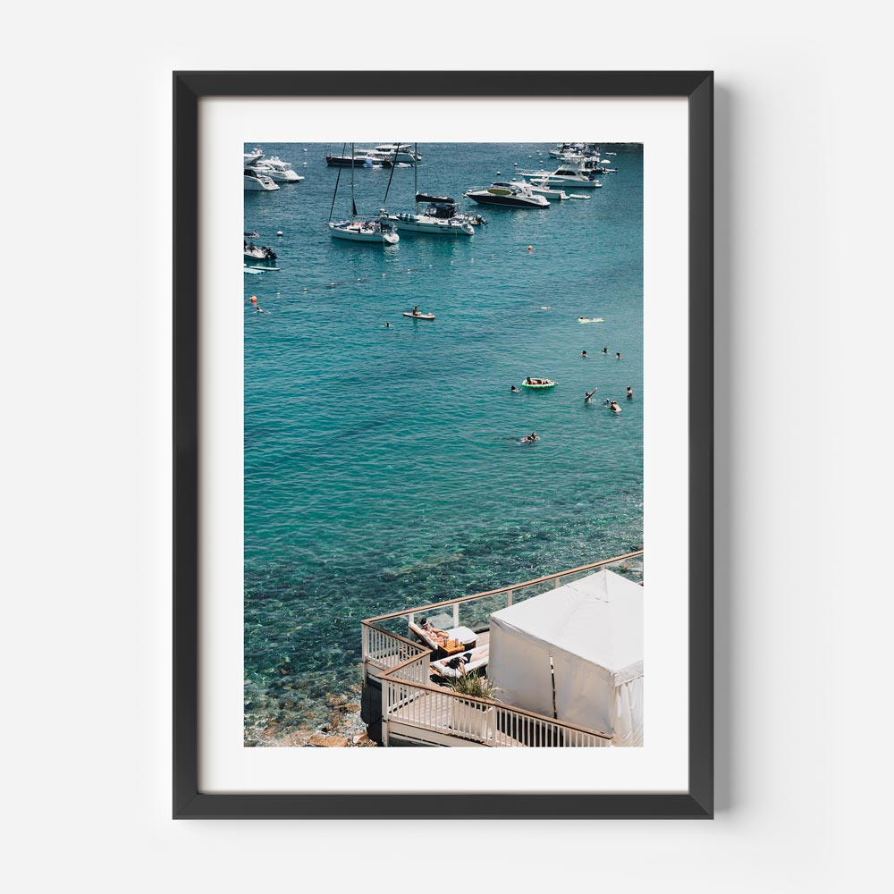 Catalina Bathers Art Print