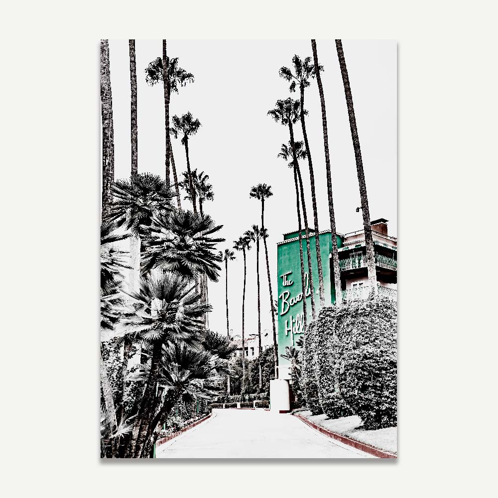 The Beverly Hills Hotel Art Print