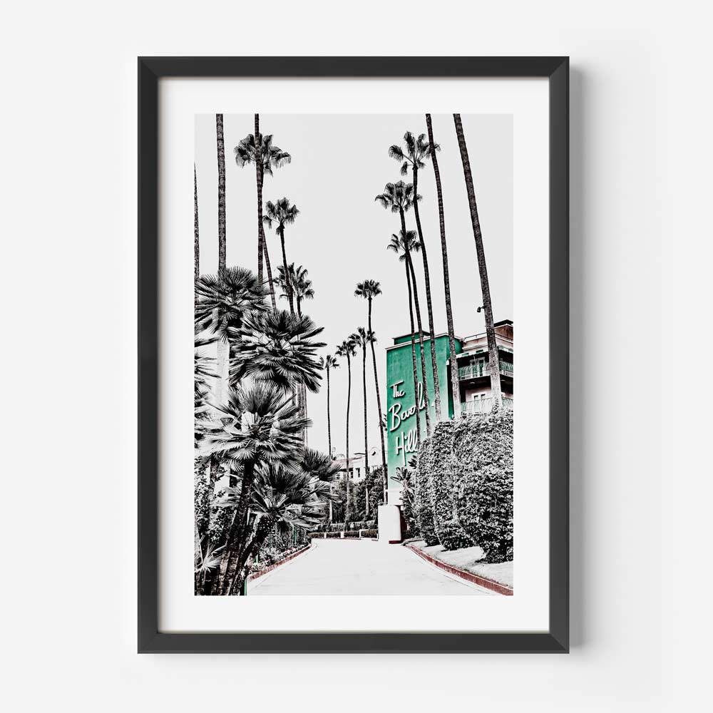The Beverly Hills Hotel Art Print