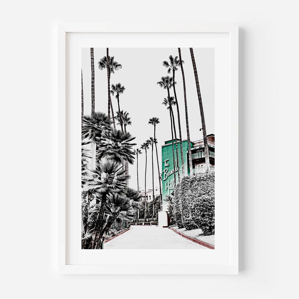 The Beverly Hills Hotel Art Print