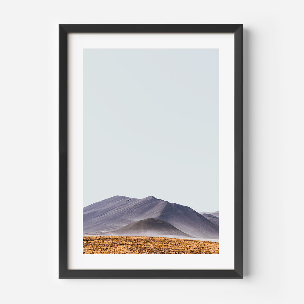 Piedras Rojas Purple Mountains Art Print