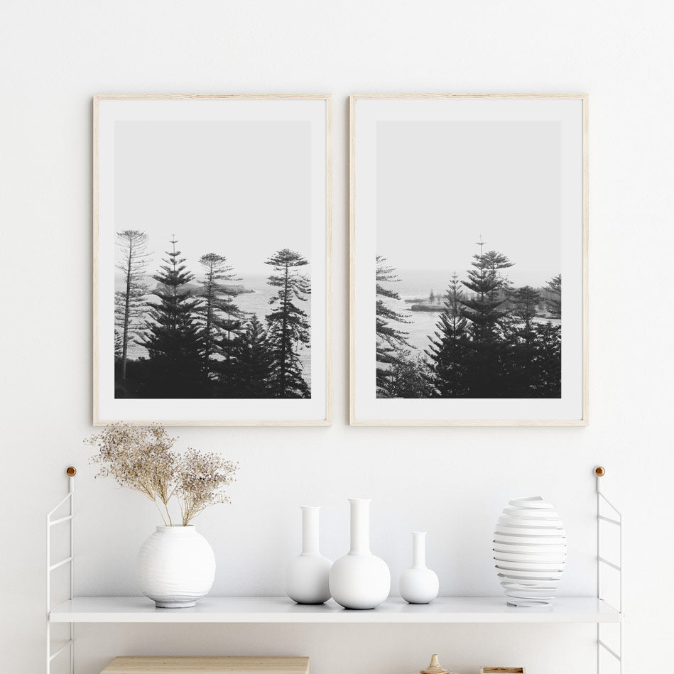BW Norfolk I Art Print
