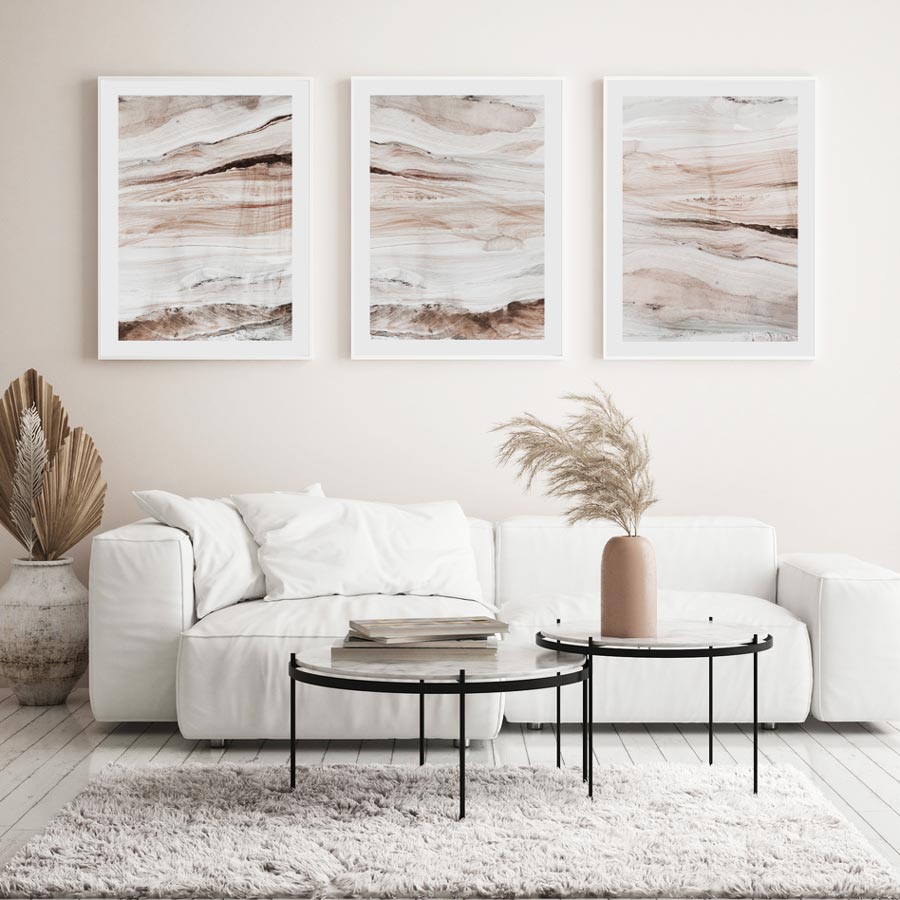 Natural Wonder: Bronte Rocks captured in intricate sandstone art, ideal for adding a touch of coastal beauty to any space.