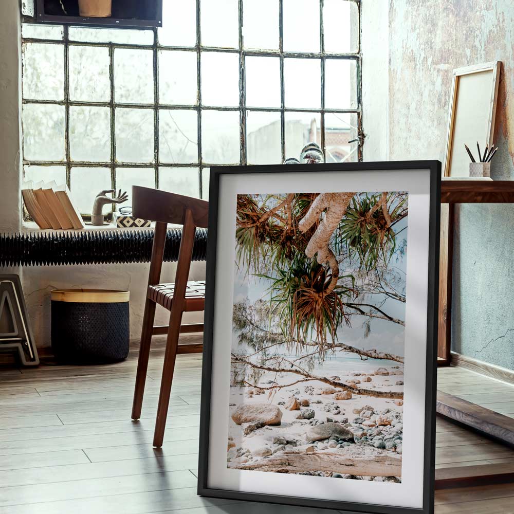 Rocky End Wategos Art Print