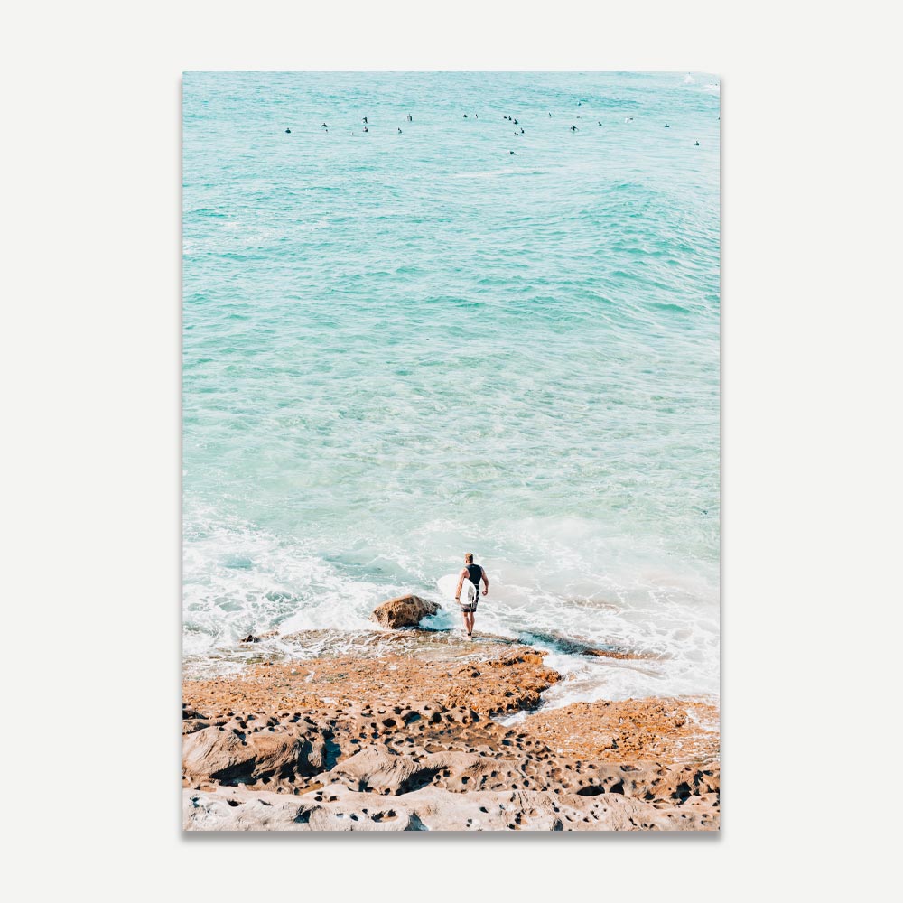Maroubra Surfer Art Print