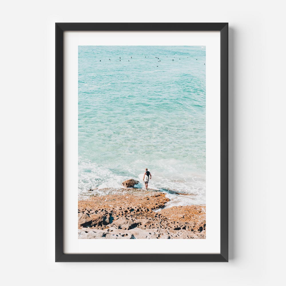 Maroubra Surfer Art Print