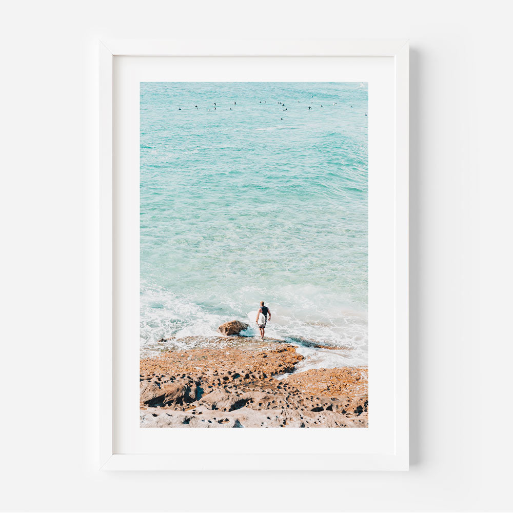 Maroubra Surfer Art Print