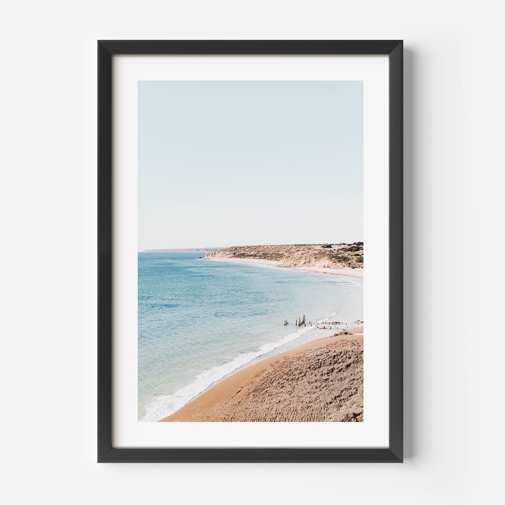 Old Pier Port Willunga Art Print