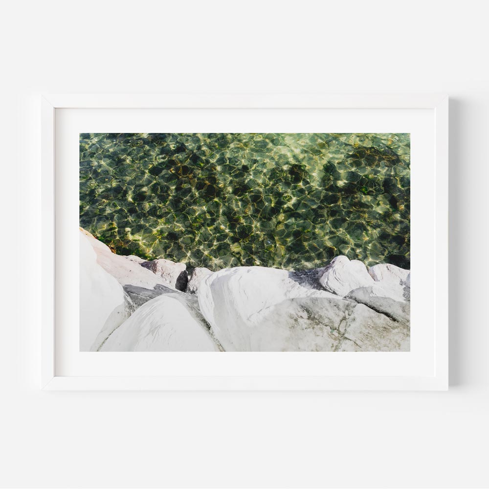 Rock Pool Art Print