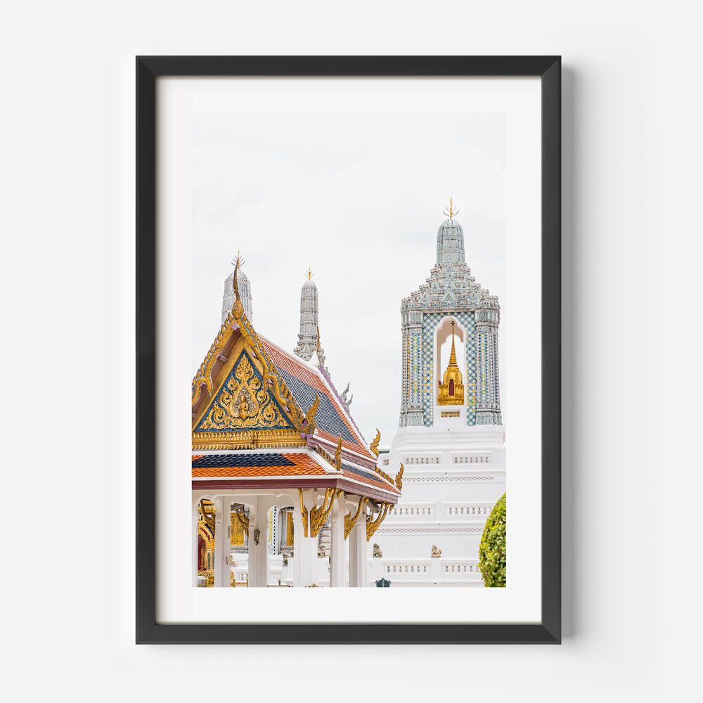 Thai Palace Temple Art Print