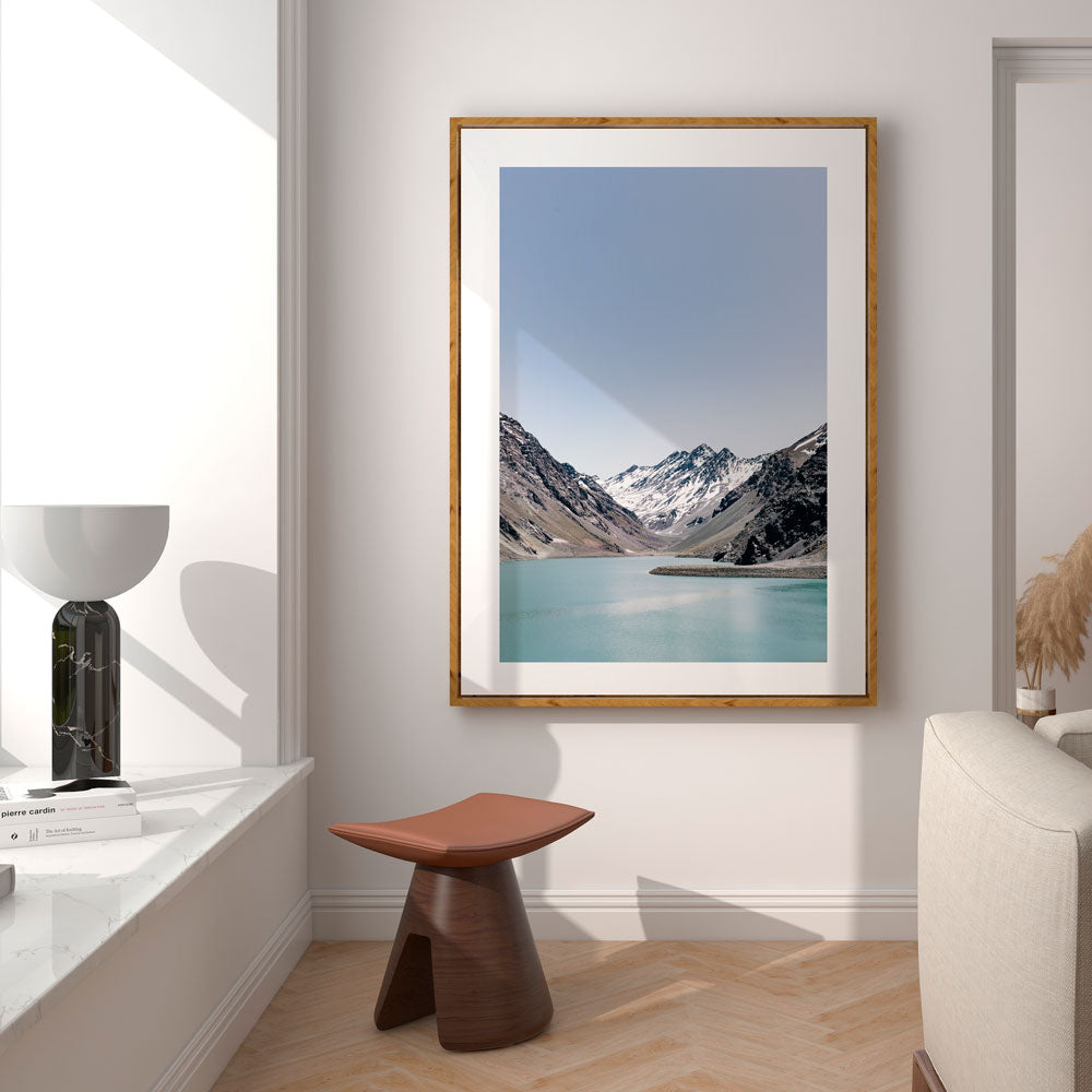 Laguna Del Inca Art Print