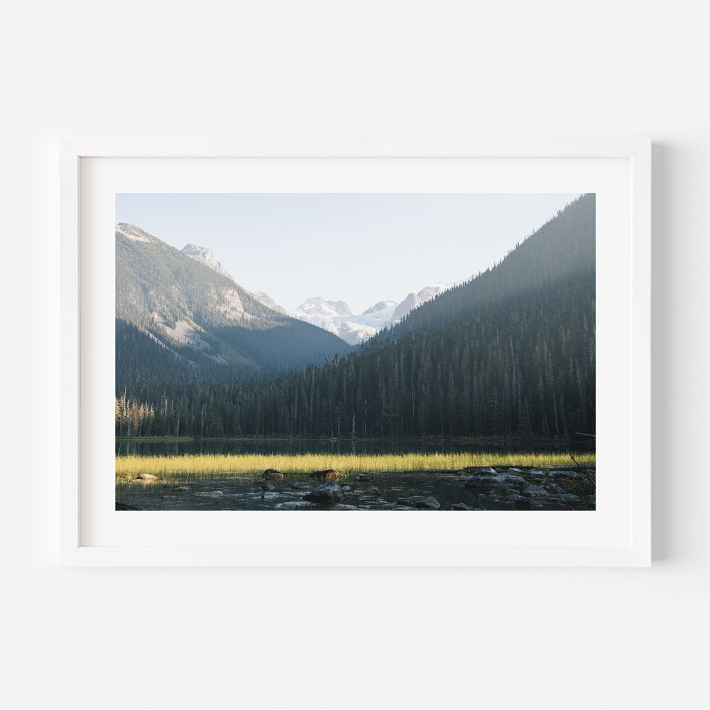 Joffre Peak Landscape Art Print