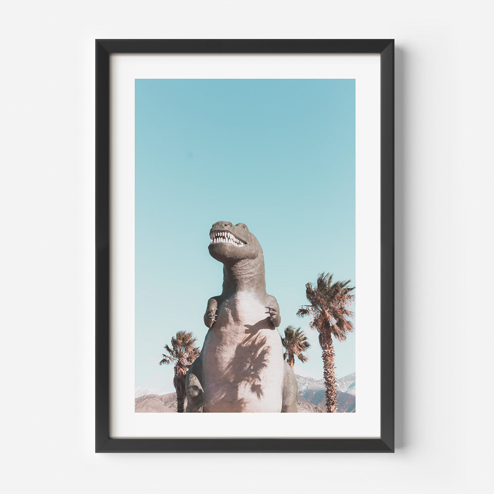 T Rex Palms Art Print