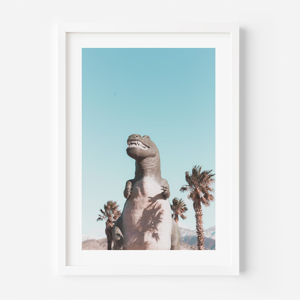 T Rex Palms Art Print