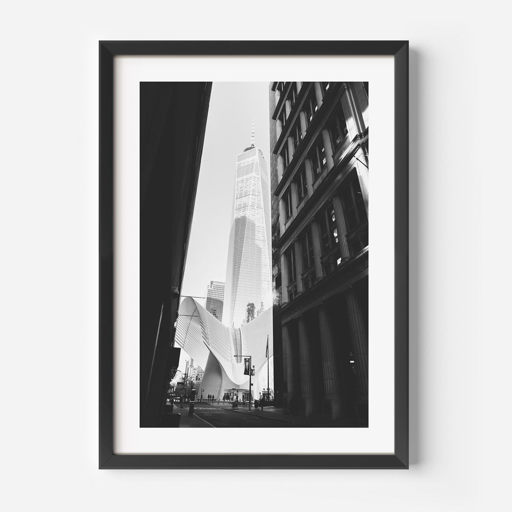 BW Oculus NYC Art Print