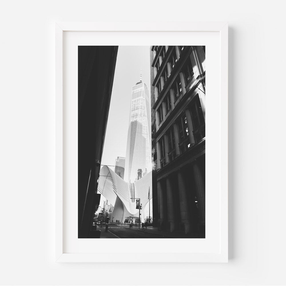 BW Oculus NYC Art Print