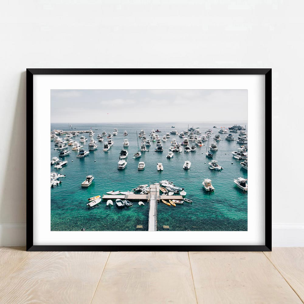 Catalina Jetty Art Print