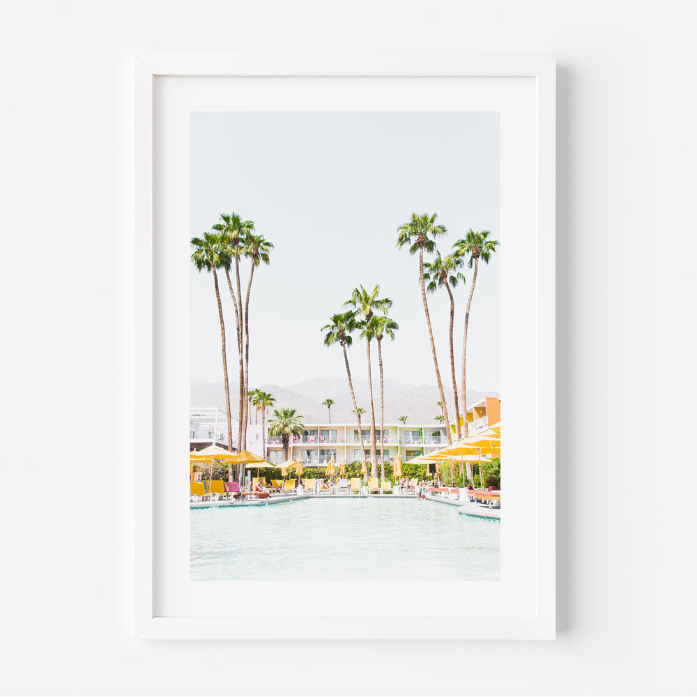 Palm Springs Feels Art Print