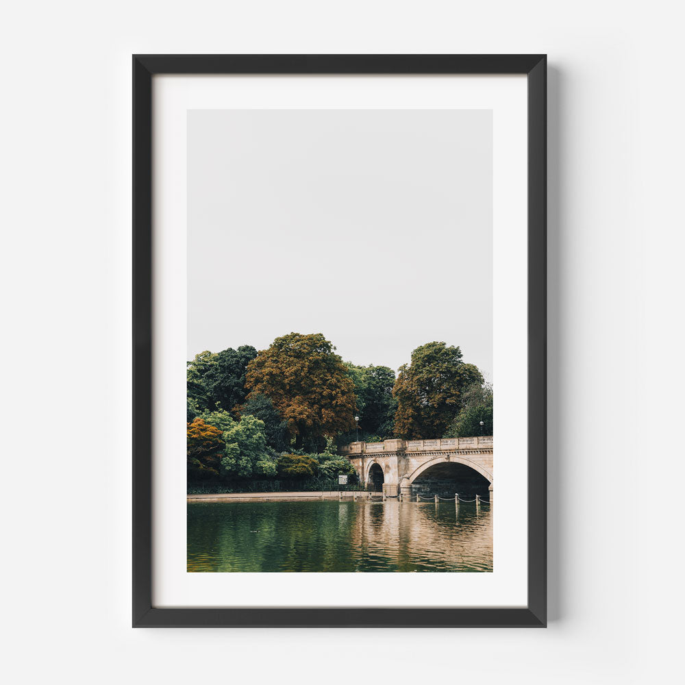 Hyde Park London Art Print