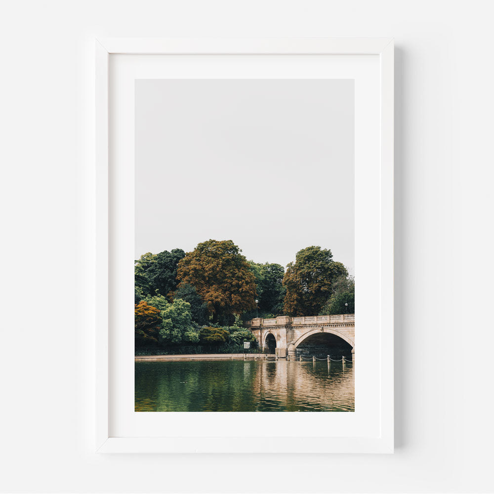 Hyde Park London Art Print