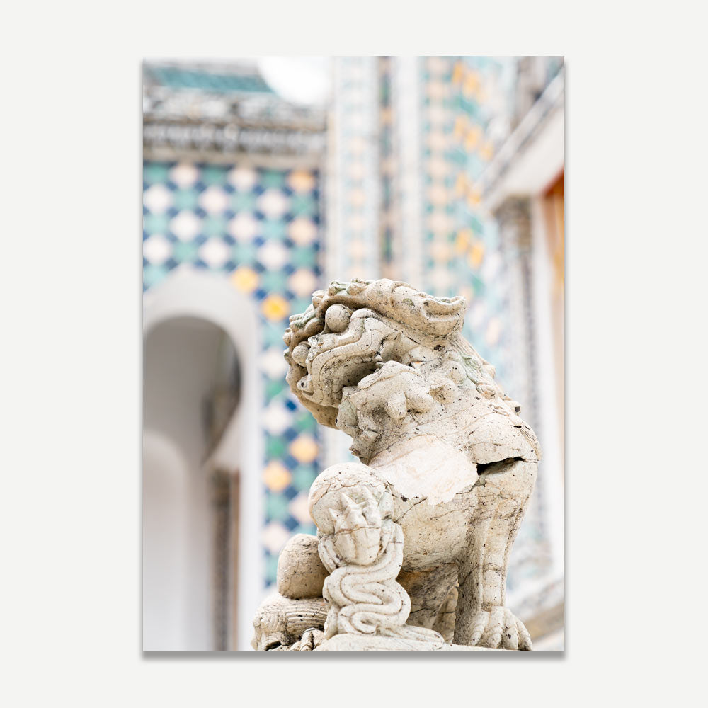 Singha Thai Temple Art Print