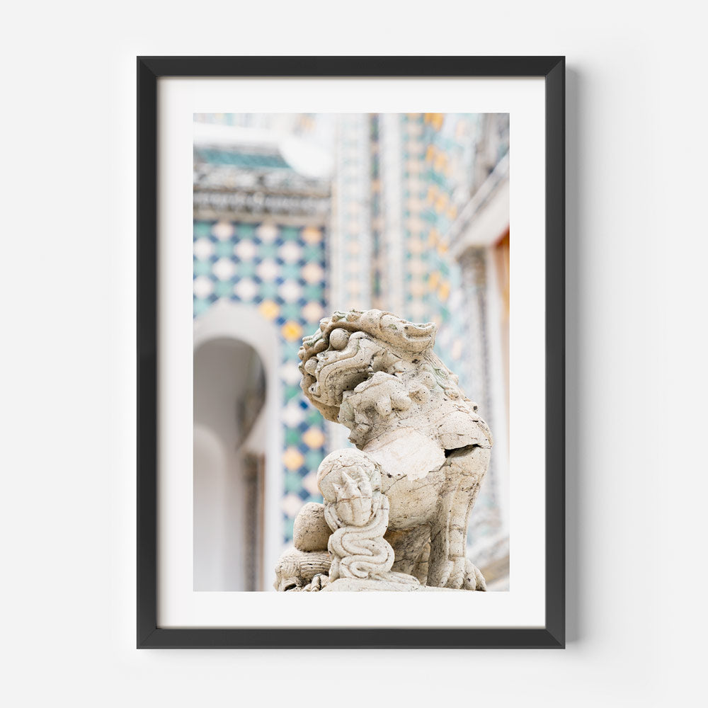 Singha Thai Temple Art Print