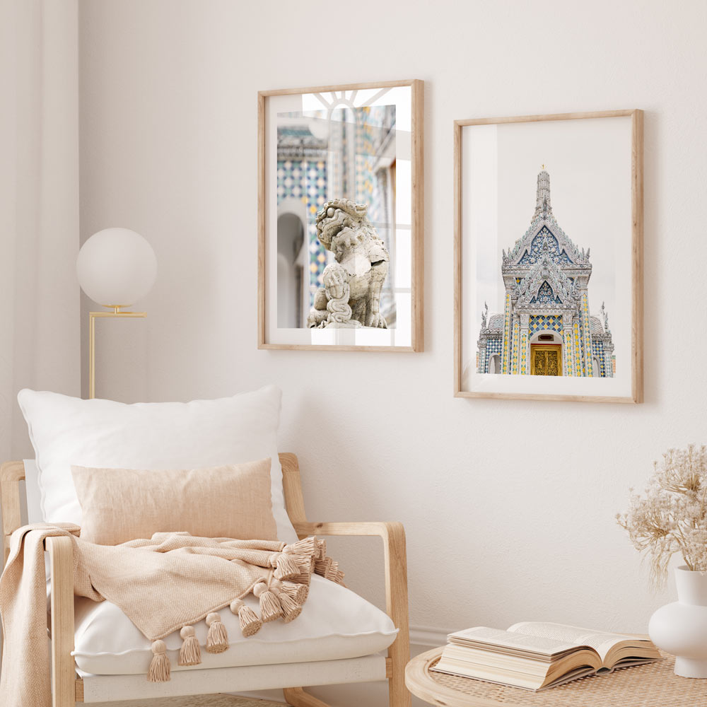 Singha Thai Temple Art Print