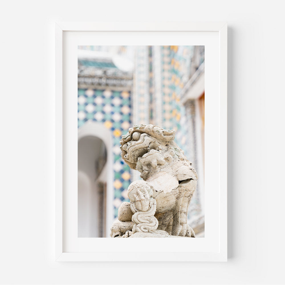 Singha Thai Temple Art Print