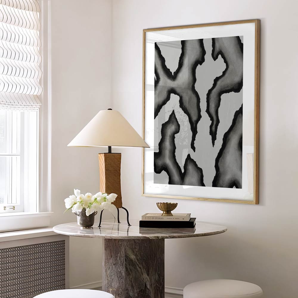 River Ink Art Print