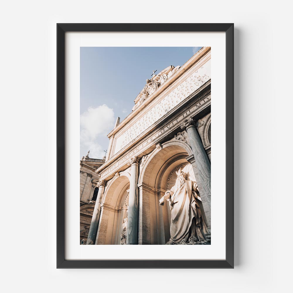 Moses Fountain Rome Art Print