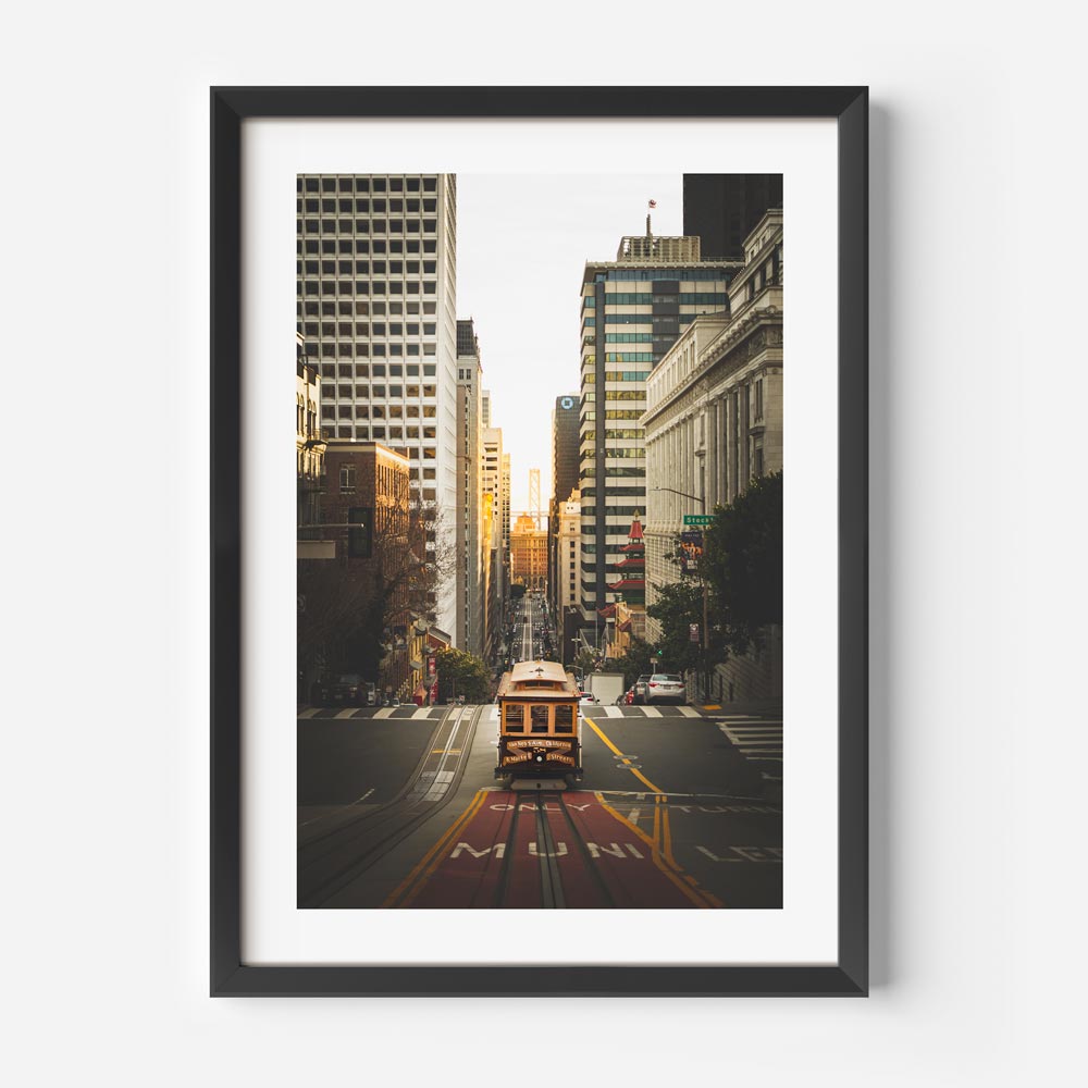San Francisco Cable Car Art Print