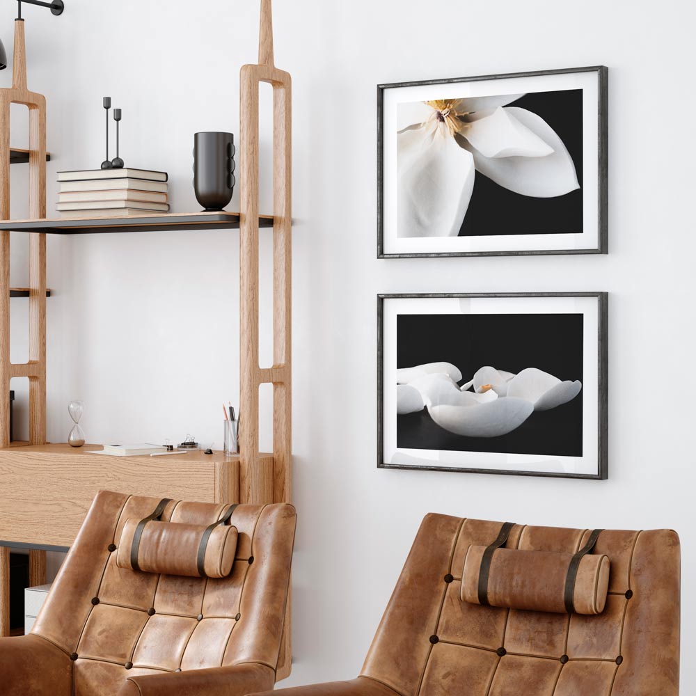 Set of 2 Art Prints - Magnolia II & III