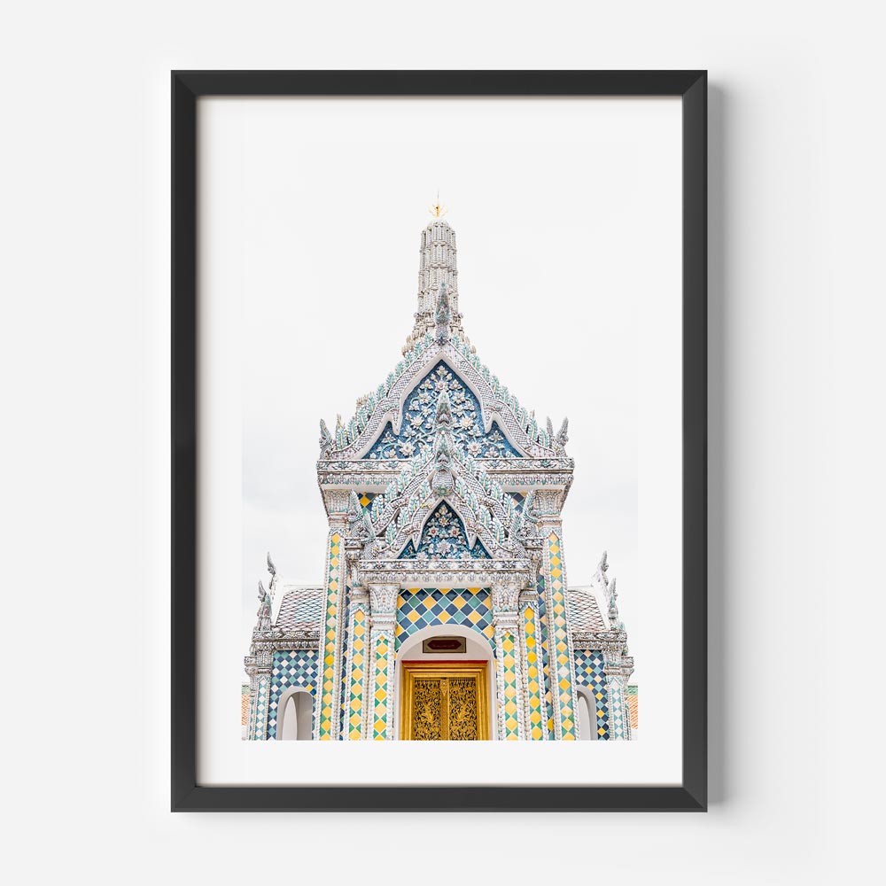 Temple Palace Thailand Art Print