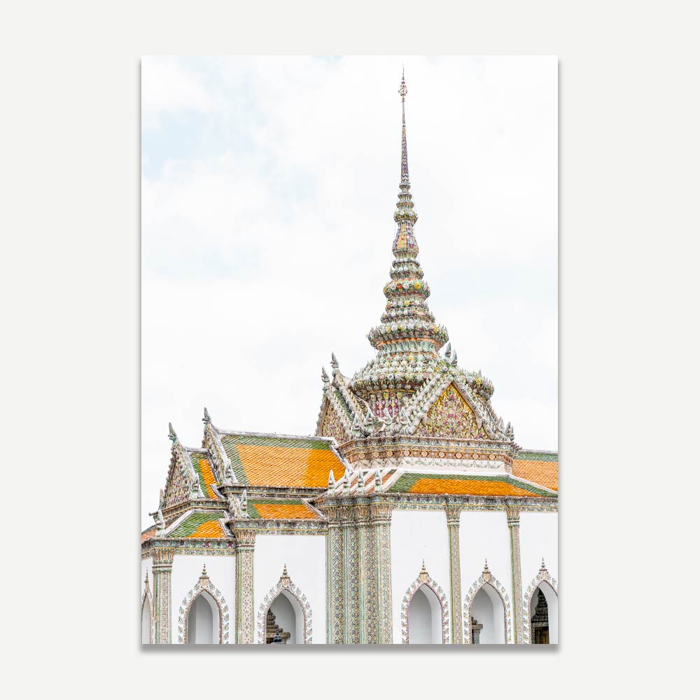 Temple Palace Thailand Art Print