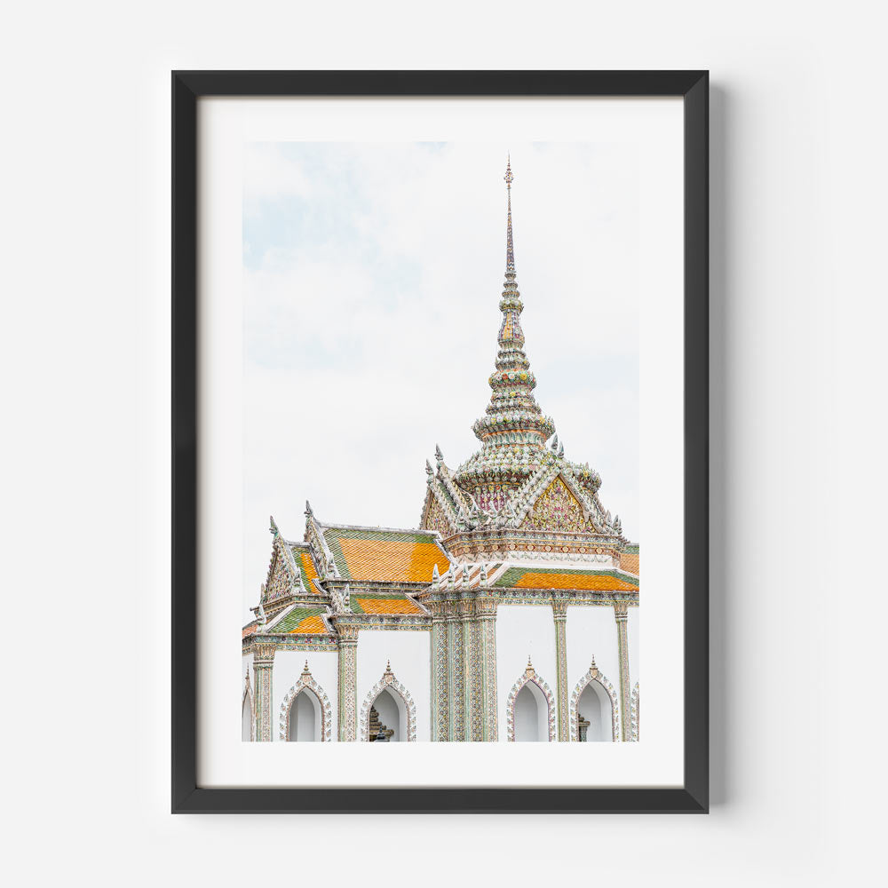 Temple Palace Thailand Art Print