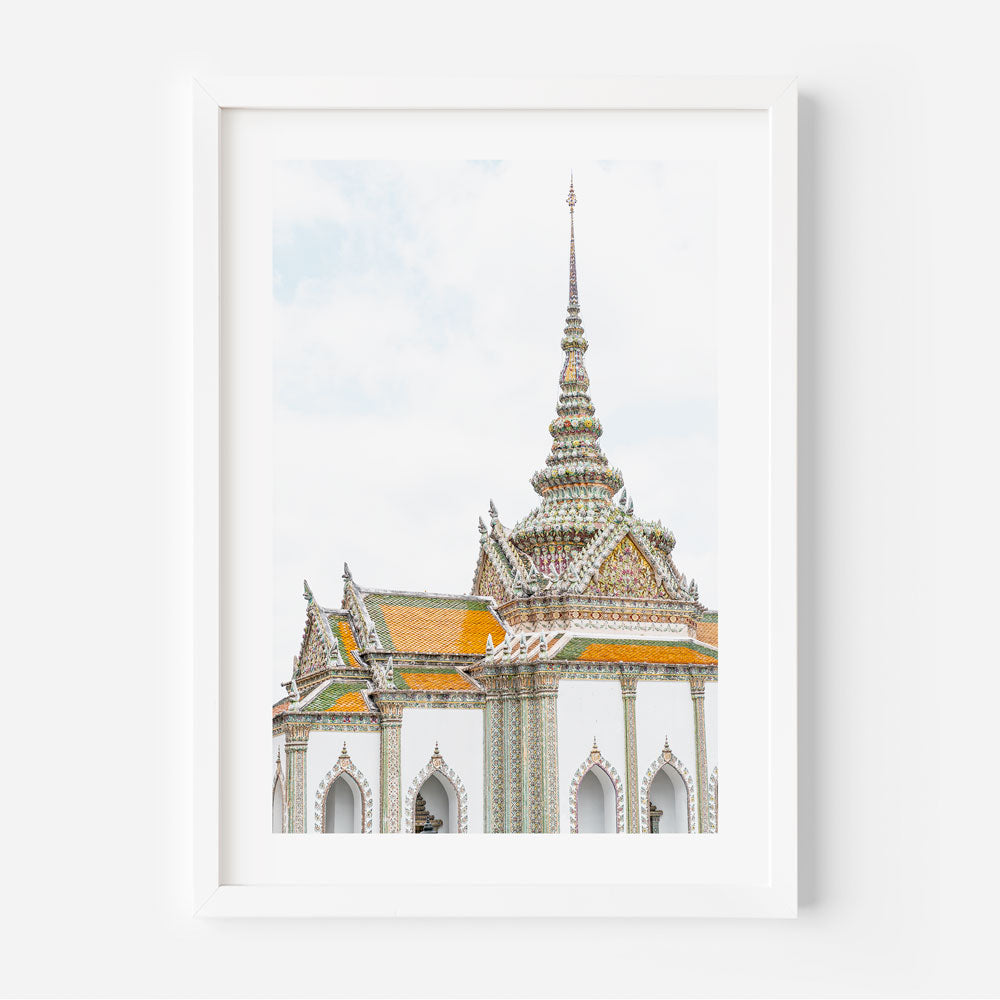 Temple Palace Thailand Art Print