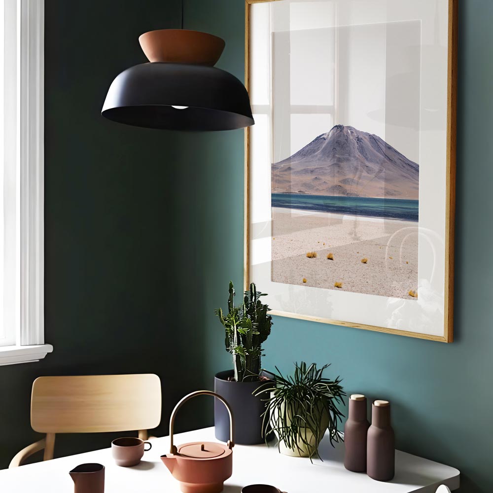 El Volcán Art Print