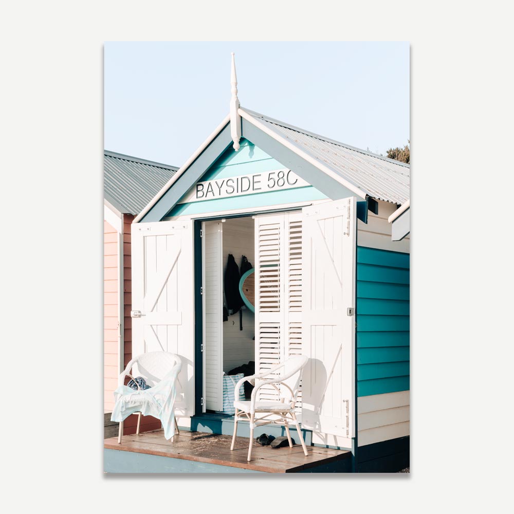 Set of 2 Art Prints - Box 58C & Brighton Bathers