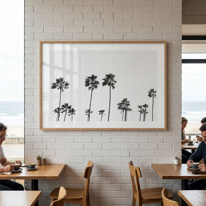 How to Style Black and White Beach Wall Art in Your Home