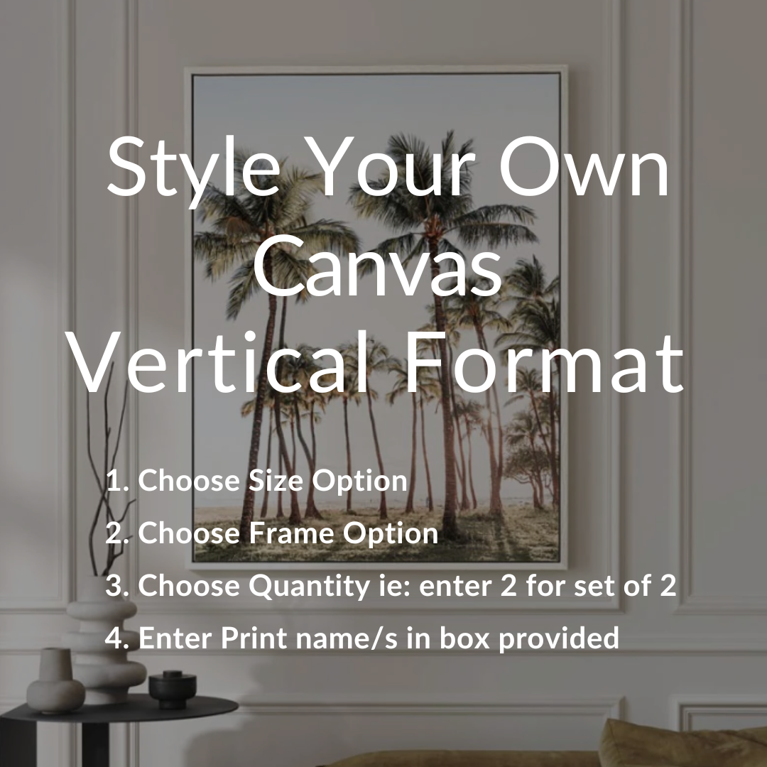 Vertical Canvas Art