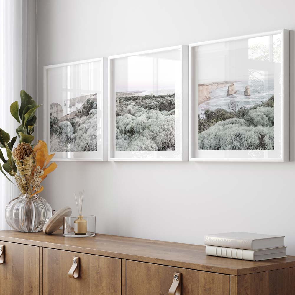 Set of 3 - Twelve Apostles II SQ, Great Ocean Coast SQ & Ocean Road II SQ